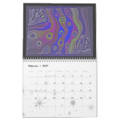 alanart abstracte kunst/ontwerpkalender kalender (Feb 2027)