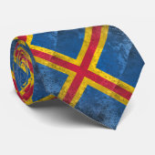 Aland Island Stropdas (Opgerold)