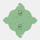 Åland Islands Ireland USA Shamrock gepersonaliseer Bedankdoosjes (Uitgevouwen)