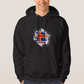 Aland Islands Splash Hoodie (Voorkant)