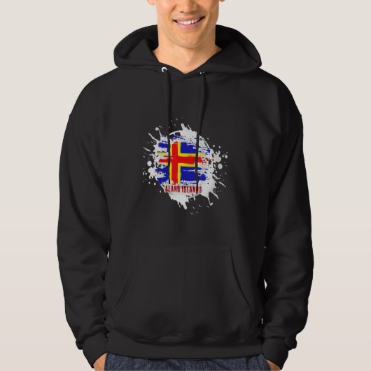 Aland Islands Splash Hoodie (Voorkant)