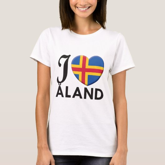 Aland Love T-shirt (Voorkant)