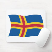 Åland Vlag Muismat (Met muis)