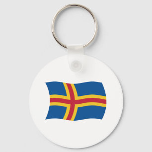 Åland Vlag Sleutelhanger