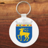 Ålanddeklaag van arm AX Sleutelhanger (Voorkant)