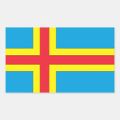 Alandeilanden Rechthoekige Sticker (Voorkant)