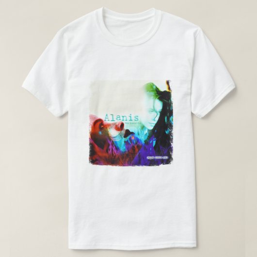 Alanis Jagged Little Pill Album T-shirt (Design voorkant)
