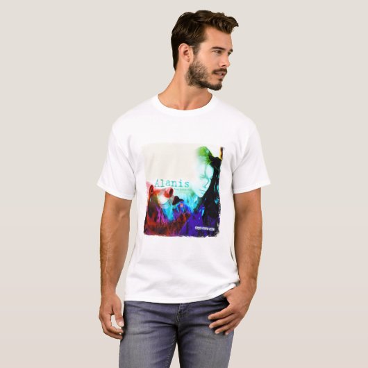 Alanis Jagged Little Pill Album T-shirt (Voorkant volledig)