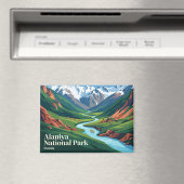 Alaniya Nationaal Park Rusland Magneet (Insitu (Vaatwasser))
