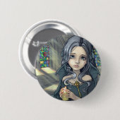 "Alannah"-Button Ronde Button 5,7 Cm (Voorkant /achterkant)