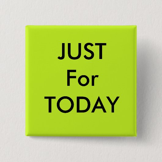 alanon vierkante button 5,1 cm (Voorkant)