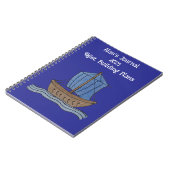 Alan's Journal 2025 Bootbouwplannen Notitieboek (Linkerzijde)