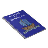 Alan's Journal 20XX Bootbouwplannen Notitieboek (Rechterzijde)