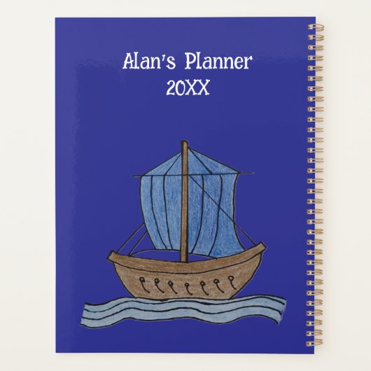 Alan's Planner voor 20XX (Achterkant)