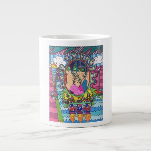 Alan's Rocket Grote Koffiekop (Voorkant)