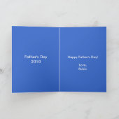 Alan's vaderdag kaart (Binnen)