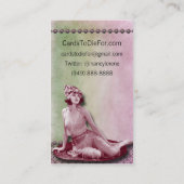 Alanya-Roos van Creatieve Visitekaartjes (Achterkant)