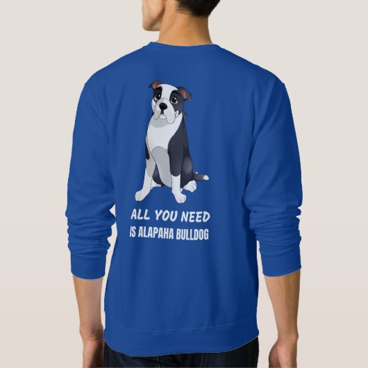 Alapaha, Alapaha Blue Blood Bulldog Alapaha Bulldo Trui (Achterkant)