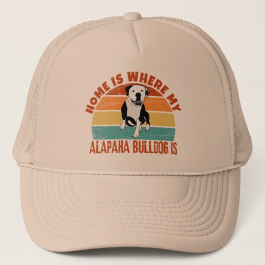 Alapaha Alapaha Blue Blood Bulldog Alapaha Bulldog Trucker Pet (Voorkant)