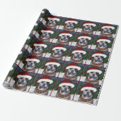 Alapaha Blue Blood Bulldog Cadeaupapier (Uitgerold)