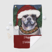 Alapaha Blue Blood Bulldog Golfhanddoek (Insitu)