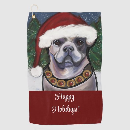 Alapaha Blue Blood Bulldog Golfhanddoek (Voorkant)