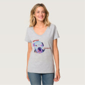 Alapaha Blue Blood Bulldog- Heather's "Steele" T-shirt (Voorkant volledig)