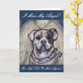Alapaha Blue Blood Bulldog Kaart (Gele Bloem)
