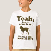 Alapaha Blue Blood Bulldog T-shirt (Voorkant)