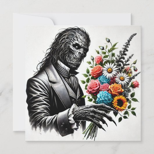 Alaric Wyrmwillow – Gothic Victorian Greeting Card (Voorkant)