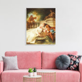 Alarm, 1723 (olie op doek) canvas afdruk (Insitu (Woonkamer))