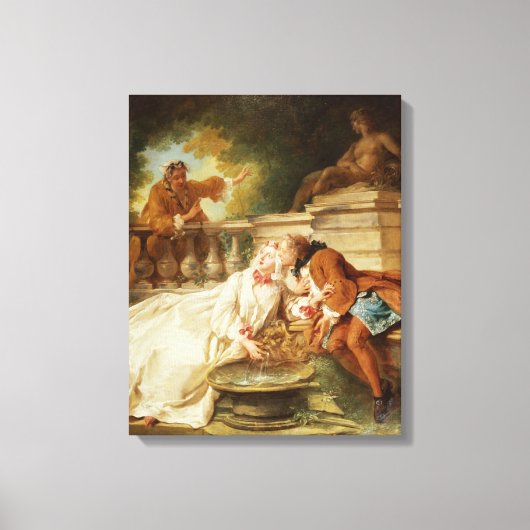 Alarm, 1723 (olie op doek) canvas afdruk (Voorkant)