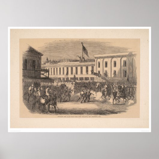 Alarm Bell over Port Vigilance (2446A) Poster (Voorkant)