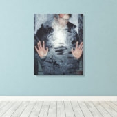 Alarm Call 2 1979 Canvas Afdruk (Insitu (Houten vloer))