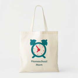 Alarm Clock Home School Mam Tote Bag