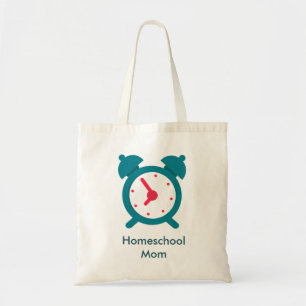 Alarm Clock Home School Mam Tote Bag