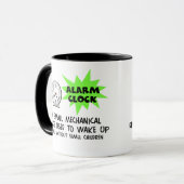 Alarm Clock Joke Mok (Voorkant links)
