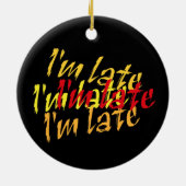 Alarm Clock Ornament (Achterkant)