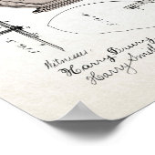 Alarm Clock Patent 1882 Poster (Hoek)