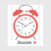 Alarm Clock Sticker (Vel)
