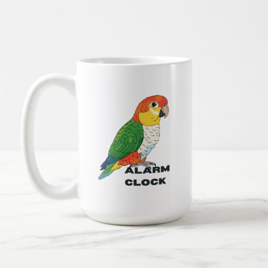 Alarm Clock Sun Conure –  Koffiemok (Links)