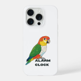 Alarm Clock Sun Conure – Loud Parrot iPhone 15 Pro Case