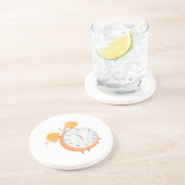 Alarm Clock Zandsteen Onderzetter (Zijkant)