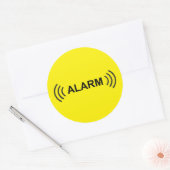 ALARM RONDE STICKER (Envelop)