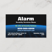 Alarm Security Tech Visitekaartje (Voorkant)