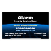 Alarmbeveiligingstechnologie Magnetisch Visitekaartje (Voorkant)
