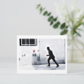 alarmerende weerstand briefkaart (Staand voorkant)