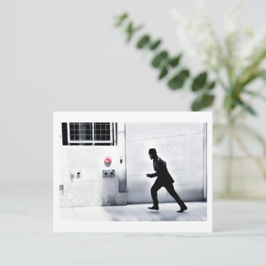 alarmerende weerstand briefkaart (Staand voorkant)