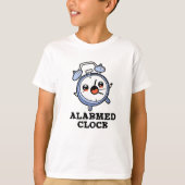 Alarmkakker Funny Alarm Clock Pun T-shirt (Voorkant)