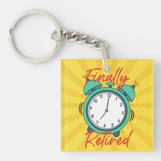 Alarmkast eindelijk ingeslikt sleutelhanger (Voorkant)